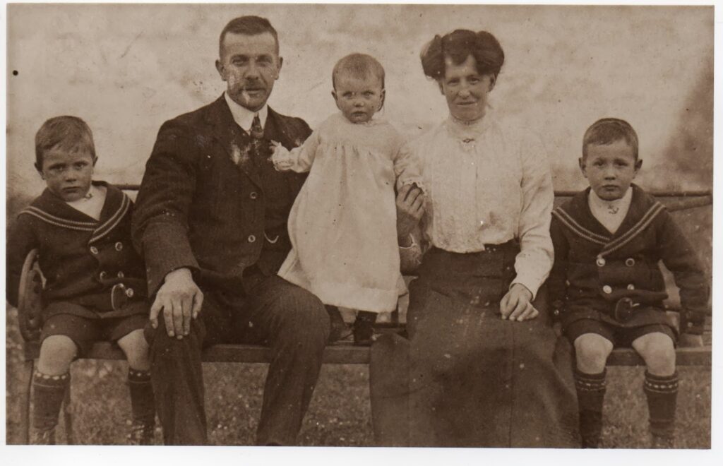 Vintage family photo