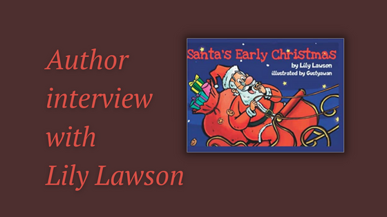 book cove of Santa's Early Christmas by Lily Lawson